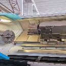 []台湾原装立仲CNC-S50/3M管螺纹数控车床，24寸双液压卡.